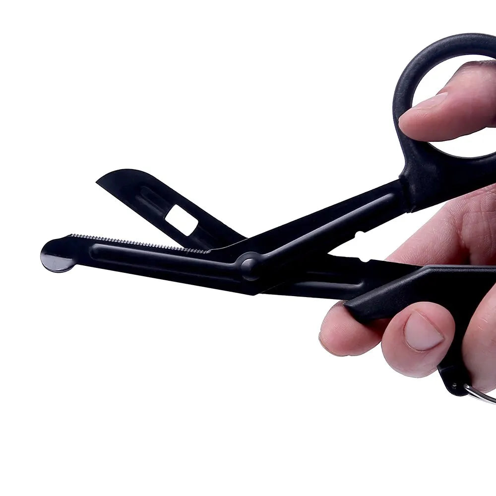 Carbou 18.5cm EMT Trauma Bandage Shears – Tactical Medical Scissors for Emergency & Outdoor Use